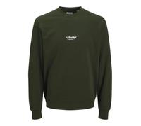 JACK & JONES Plus Size Sweat-Shirt Imprimé | Standard Fit, Imprimé, Manches longues, Casual, Température maximale 40°C programme très doux