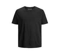 JACK & JONES Plus Size T-Shirt Uni | Regular Fit, Uni, Manches courtes, Casual, Température maximale 40°C programme très doux