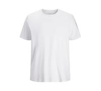 JACK & JONES Plus Size T-Shirt Uni | Regular Fit, Uni, Manches courtes, Casual, Température maximale 40°C programme très doux
