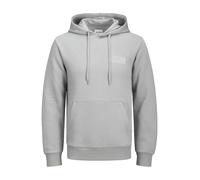 Jack & Jones Plus Pull-over 'JJECorp' gris / gris clair, Taille 4XL