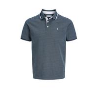 Jack & Jones Paulos Plus Size Short Sleeve Polo Bleu 6XL Homme