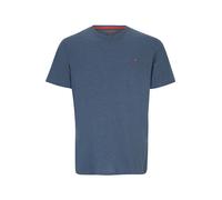 Jack & Jones Plus T-Shirt 'JJEPaulos' bleu chiné / rouge sang, Taille 5XL