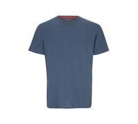 Jack & Jones Plus T-Shirt 'JJEPaulos' bleu chiné / rouge sang, Taille 7XL