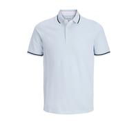 Jack & Jones Paulos Plus Size Short Sleeve Polo Bleu 6XL Homme