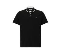 Jack & Jones Essential Paulos Plus Size Short Sleeve Polo Noir 7XL Homme