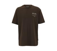 Jack & Jones Plus T-Shirt 'JJEURBAN EDGE STUDIO' beige / bleu clair / brun foncé / blanc, Taille 4XL