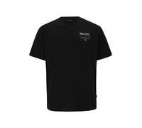 Jack & Jones Plus T-Shirt 'JJEURBAN EDGE STUDIO' beige / bleu clair / noir / blanc, Taille 6XL