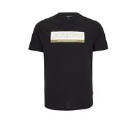 Jack & Jones Plus T-Shirt 'JORINWOOD' sable / noir / blanc, Taille 5XL