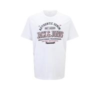 JACK & JONES Jjelogo Tee SS O-Neck 2 Col Aw24 S Pls T-Shirt, Blanc, 6XL Hommes
