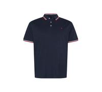 Jack & Jones Plus T-Shirt 'Paulos' bleu marine / rouge / blanc, Taille 5XL