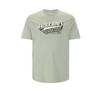 Jack & Jones Plus T-Shirt vert / noir / blanc, Taille 7XL