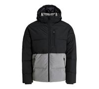Jack & Jones Plus Veste d’hiver 'JJEOWEN' anthracite / gris clair, Taille 5XL