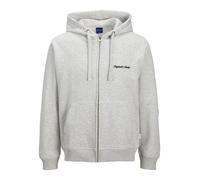 Jack & Jones Plus Veste de survêtement blanc chiné, Taille 7XL