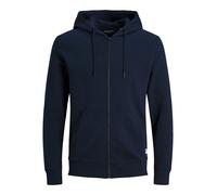Jack & Jones Basic Full Zip Sweatshirt Bleu 7XL Homme