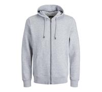 Jack & Jones Bradley Full Zip Sweatshirt Gris 5XL / Regular Homme