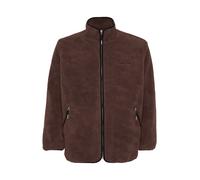 Jack & Jones Plus Veste en polaire 'JORNORREBRO' marron, Taille 4XL