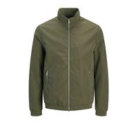Jack & Jones Plus Veste mi-saison 'JJERUSH HARRINGTON' olive, Taille 7XL