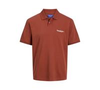 Jack & Jones Polo Jorboston SS pour Homme, Arabian Spice, M