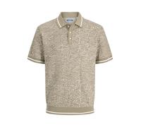 JACK & JONES Polo Tricoté | Regular Fit, Manches courtes, Casual, Température maximale 40°C programme doux