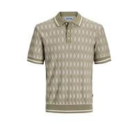 JACK & JONES Polo Tricoté | Regular Fit, Manches courtes, Casual, Température maximale 40°C programme doux