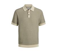 JACK & JONES Polo Tricoté | Regular Fit, Manches courtes, Casual, Température maximale 40°C programme doux