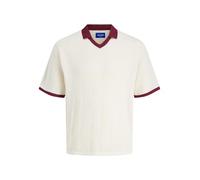 JACK & JONES Polo Tricoté | Relaxed Fit, Manches courtes, Casual, Température maximale 40°C programme doux