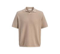 JACK & JONES Polo Tricoté | Relaxed Fit, Manches courtes, Casual, Température maximale 40°C programme doux