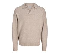 JACK & JONES Polo tricoté uni pour Homme, Atmosphere, XL