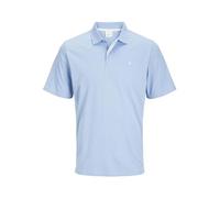 JACK & JONES Polo uni pour Homme, Dutch Canal, M
