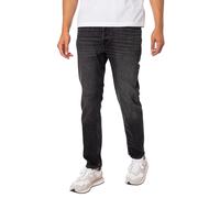 Jack & Jones Pour des hommes Jean fuselé Mike Original 389, Noir