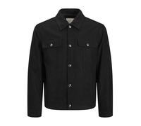 JACK & JONES Premium Veste en daim synthétique Vestes Col italien Black L Black L