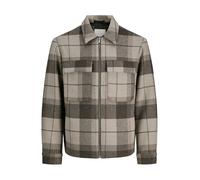 Jack & Jones Premium Veste mi-saison 'JPRBLURUSSEL' beige chiné / marron chiné, Taille S