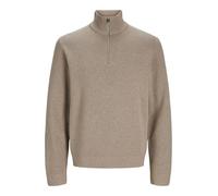 JACK & JONES Premium Zip à Quart Zip à Quart Greige L Greige L