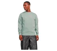 JACK & JONES Pull à Manches Longues col Rond de Base pour Homme sans Capuche - Pull Chaud JJESTAR, Couleurs:Vert-Pastel, Taille Chandail:L