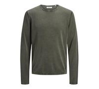 Jack & Jones Pull en Tricot à col Rond pour Homme, Vert Olive, S
