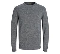 Jack & Jones Pull Essential Basic Knitted Sweater gris chiné Homme XL