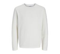 JACK & JONES Pull-over 'JJEGeorge' blanc, Taille L