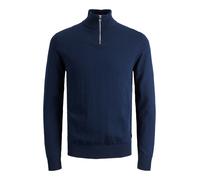 Jack & Jones Pull Emil demi-zip Bleu 2XL Homme