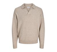 JACK & JONES Pull-over 'JJSOHO OLLIE' gris clair, Taille XL