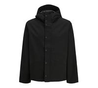 JACK & JONES Rain Jacket Jprccreagan Clean Tech Veste de Pluie, Noir, S Hommes