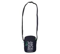 JACK & JONES Jacashford Mesh Crossbody, Sac à bandoulière Homme, Bleu Marine/détail : Vert Islande