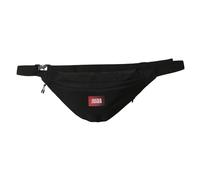 JACK & JONES Sac banane Jaccris pour homme, Noir/détail : rouge véritable, ONE SIZE