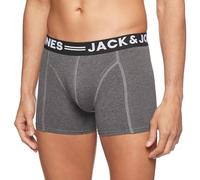 JACK & JONES Sense - Boxer - Homme - Gris (Dark Grey Melange) - Large (Taille Fabricant: L)