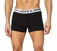 JACK & JONES Sense - Boxer - Homme - Noir (Black) - Medium (Taille Fabricant: Medium)