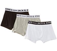 Jack & Jones Sense Mix 3-Pack Core 4-5-6 2014 - Boxer - uni - Homme, Noir - Noir, X-Large (Taille fabricant: XL)
