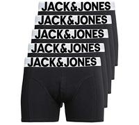 Jack & Jones Set de 5 boxers pour homme Sous-vêtements assortis - Noir - Large