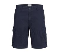 Jack & Jones Short Cargo Jpstcole Mateo Mid pour Homme, Bleu Marine, XL