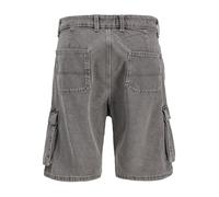 Jack & Jones Short Cargo pour Homme - Coupe Baggy, Gris Denim, M