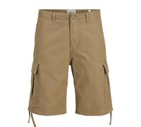 Jack & Jones Short Cargo pour Homme, Coupe Droite, Sable, M