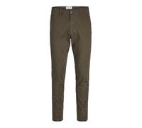 JACK & JONES Short Chino Regular Fit | Regular Fit, Uni, Au-dessus du genou, Formal, Température maximale 40°C programme doux